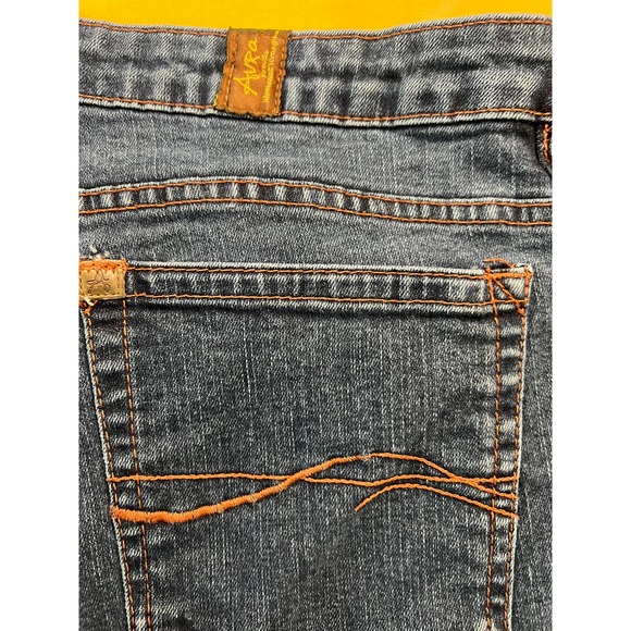 Aura Medium Wash Wide Leg Jeans, Size 18 Short - Picture 3 of 7